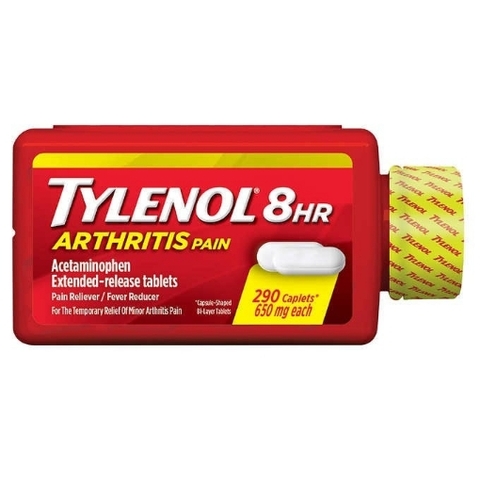 Thuốc giảm đau khớp 8 giờ tylenol 8 hour arthritis pain 650 mg