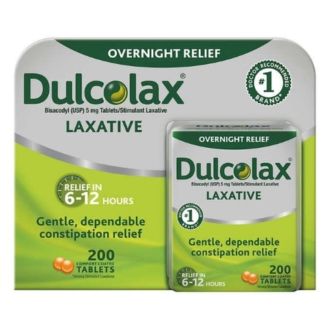 Thuốc nhuận tràng dulcolax laxative