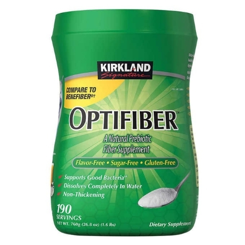 Bột hòa tan bổ sung chất xơ kirkland signature optifiber,190 servings