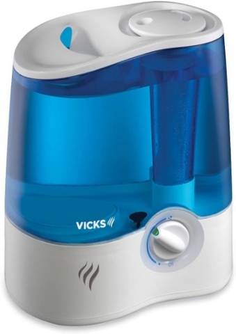 Máy tạo độ ẩm giảm ho & nghẹt mũi vicks ultrasonic cool mist humidifier