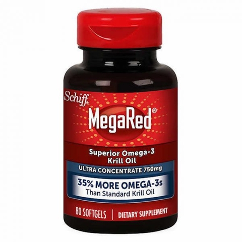 Viên uống Dầu Tôm Schiff Megared Omega 3 Krill Oil Ultra Concentration 750 750 mg