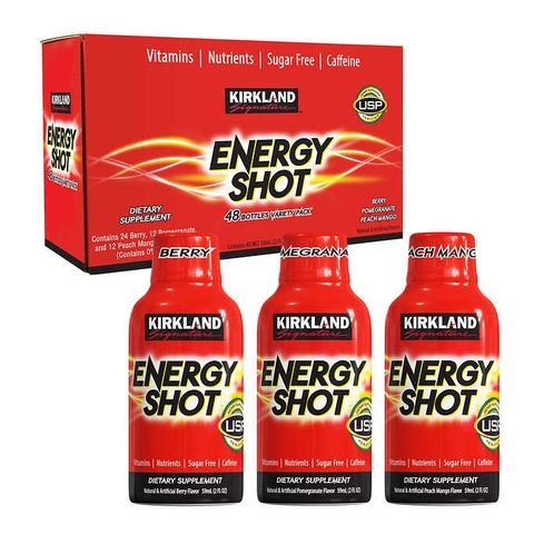 Nước tăng lực Kirkland Signature Energy Shot, 48 chai