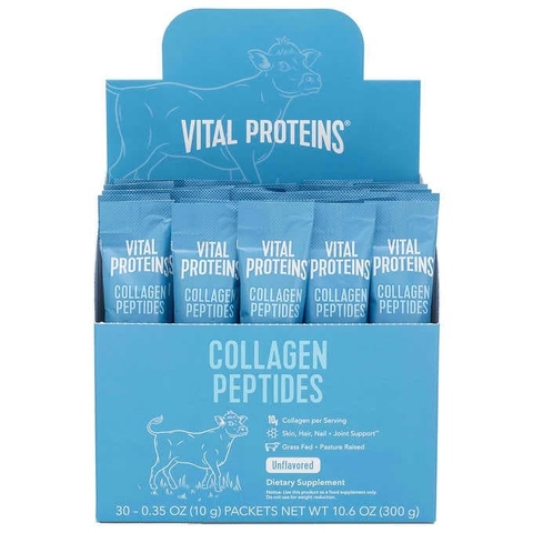 Bột Collagen dạng gói Vital Proteins Collagen Peptides Packets - Unflavored