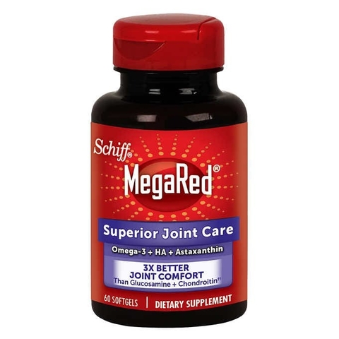 Viên uống bổ khớp Schiff MegaRed Superior Joint Care, 60 viên