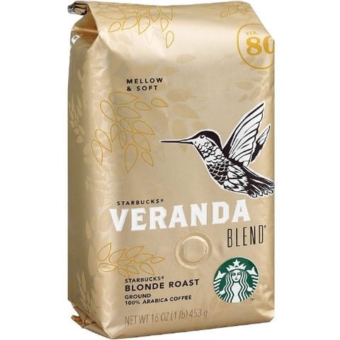 Cà phê pha phin starbucks veranda blend blonde roast ground coffee