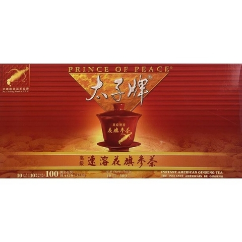 Trà nhân sâm túi lọc prince of peace instant america ginseng tea bags