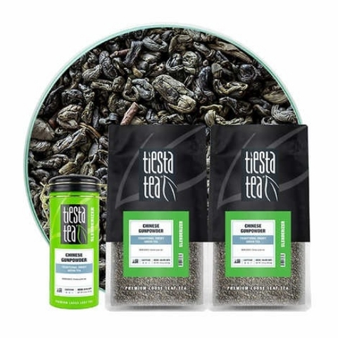 Trà xanh truyền thống tiesta tea chinese gunpowder tea