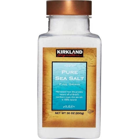 Muối biển nguyên chất kirkland signature pure sea salt