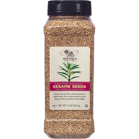 Hạt mè trắng rodelle toasted seasame seeds