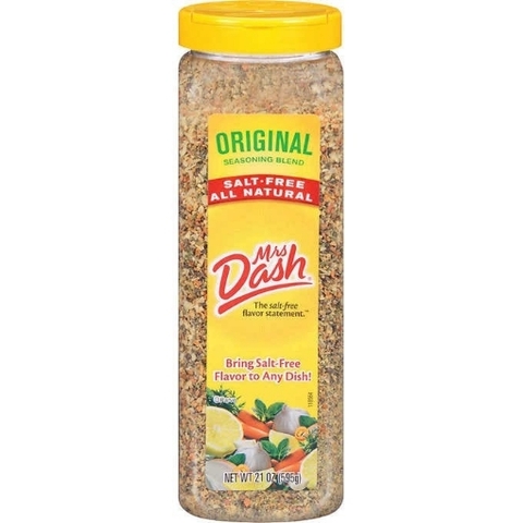 Hỗn hợp gia vị không muối mrs. dash orignal salt - free seasoning blend