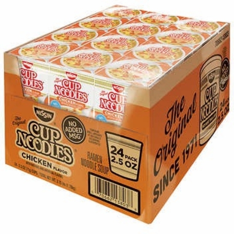 Mì ly vị gà nissin cup noodles - chicken