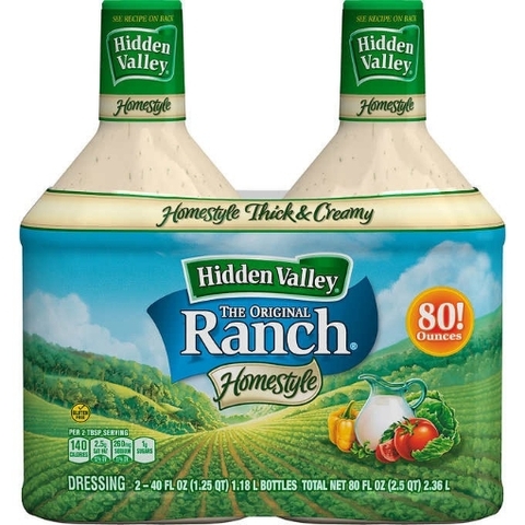 Nước sốt hidden valley original ranch dressing