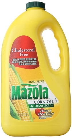 Dầu bắp tinh khiết mazola 100% pure corn oil
