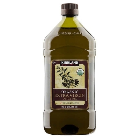 Dầu ô liu hữu cơ kirkland signature organic extra virgin olive oil