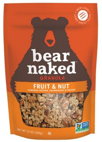 Ngũ cốc yến mạch trái cây và các loại hạt bear naked granola cereal vegatarian - fruit and nut