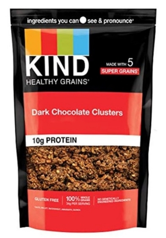 Ngũ cốc sô cô la đen kind healthy grains clusters - dark chocolate granola