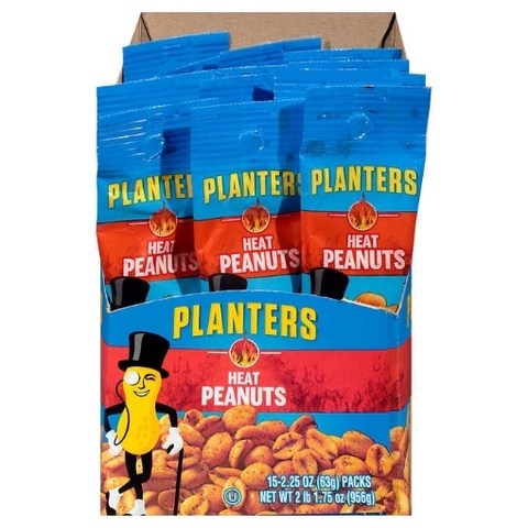 Đậu phộng rang cay nóng planters peanuts - heat