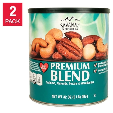 Hạt hỗn hợp cao cấp savanna orchards premium blend mixed nuts