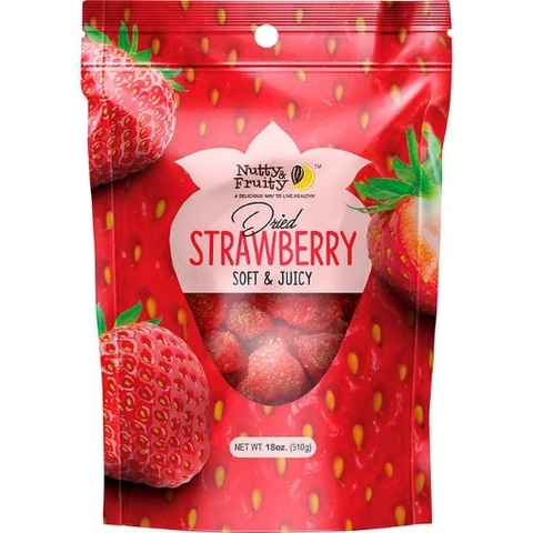 Dâu sấy khô nutty & fruity dried strawberry