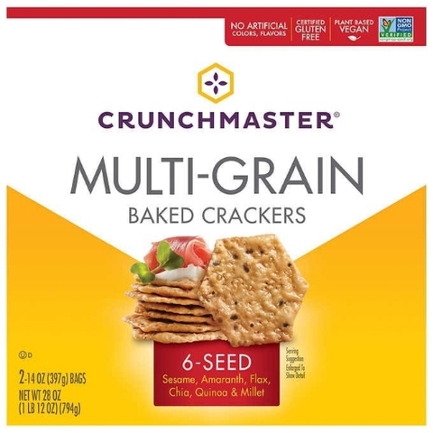 Bánh quy đa hạt crunchmaster multi - grain crackers