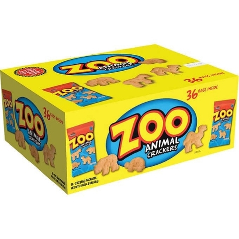 Bánh quy hình thú austin zoo animal crackers