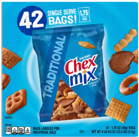 Bánh quy giòn chex mix, traditional