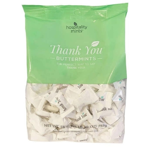 Kẹo bạc hà hospitality mints thank you buttermints