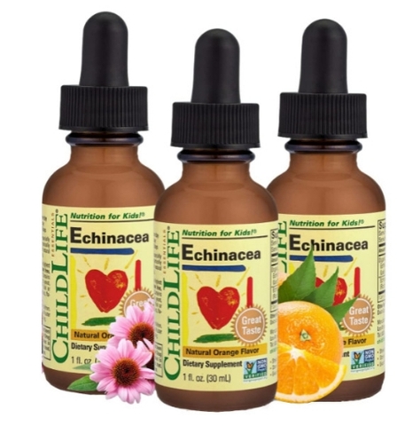 Siro tăng đề kháng cho bé childlife echinacea - natural orange flavor