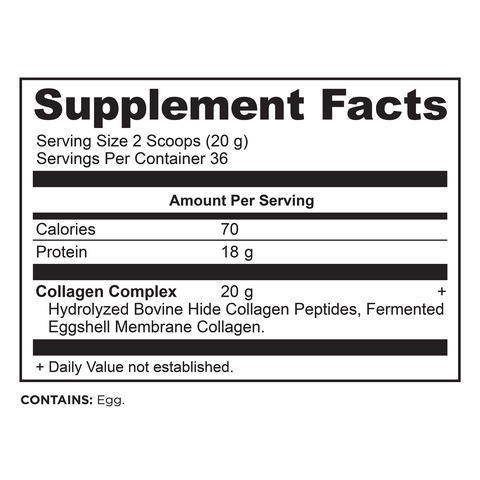 Bột collagen không hương vị Ancient Nutrition Collagen Peptides Unflavored, 25.4oz ~ 1,59lb