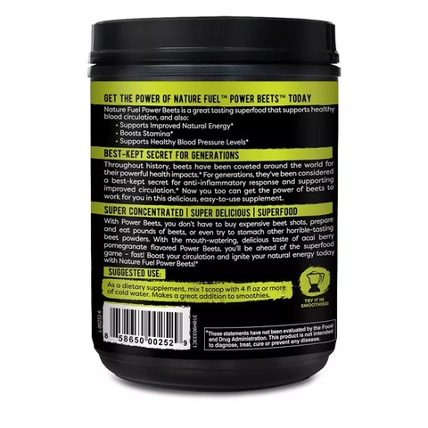 Bột nước ép củ dền Nature Fuel Power Beets Juice Powder
