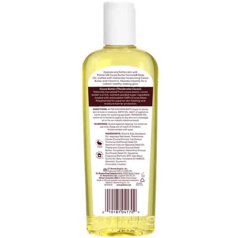 Dầu dưỡng ẩm cơ thể Palmer's Cocoa Butter Formula Moisturizing Body Oil with Vitamin E