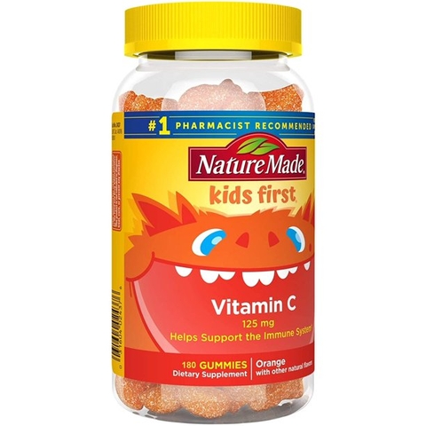 Kẹo dẻo bổ sung Vitamin C Nature Made Kids First Vitamin C 125 mg