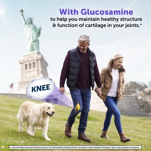 Viên uống bảo vệ sức khỏe Sụn Khớp Schiff Glucosamine With Hyaluronic Acid, 2000mg Glucosamine