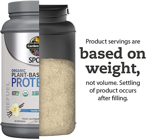 Bột Protein hữu cơ cho thể thao Garden of Life SPORT Organic Plant-Based Protein Vanilla