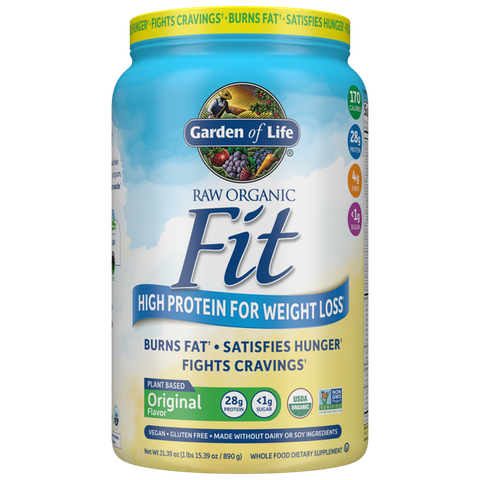 Bột protein hữu cơ thô nguyên chất Garden Of Life Raw Organic Fit Protein Original