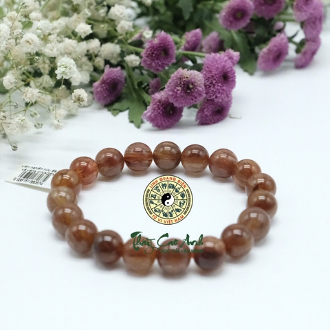 Vòng Thạch Anh Tóc Đỏ 10 Ly VIP
