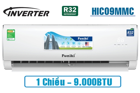 Điều hòa Funiki 9000BTU 1 chiều inverter HIC09TMU