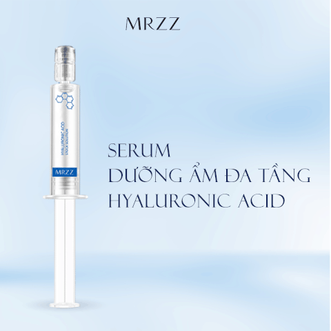 Serum dưỡng ẩm, mềm mịn da MRZZ Hyaluronic acid stock solution 5ml