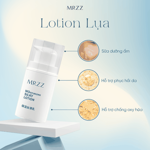 Lotion lụa mềm thẩm thấu sâu MRZZ Moisturizing Silky Lotion 50ml