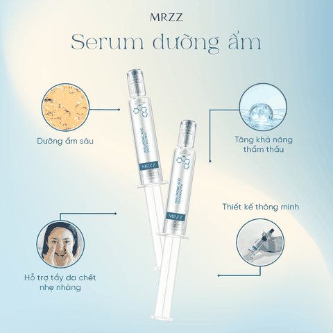Serum dưỡng ẩm, mềm mịn da MRZZ Hyaluronic acid stock solution 5ml