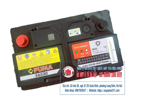 Ắc quy Puma DIN56530(65AH;550CCA)