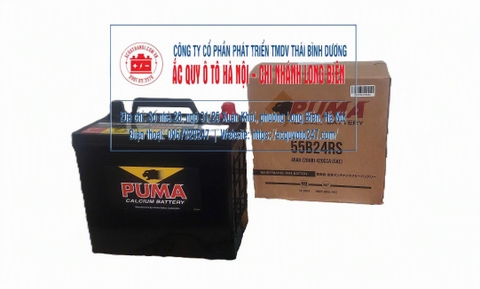 Ắc quy Puma 55B24RS (46AH; 420 CCA)