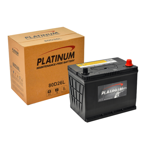 Ắc quy Platinum 80D26L (70 AH; 600 CCA)