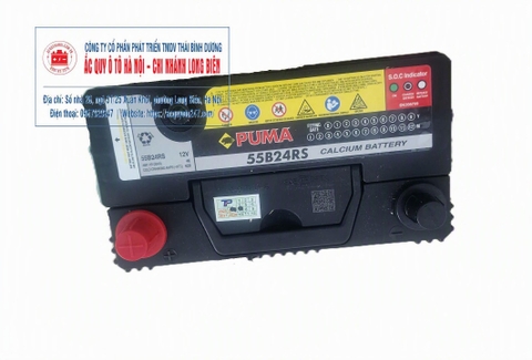 Ắc quy Puma 55B24RS (46AH; 420 CCA)