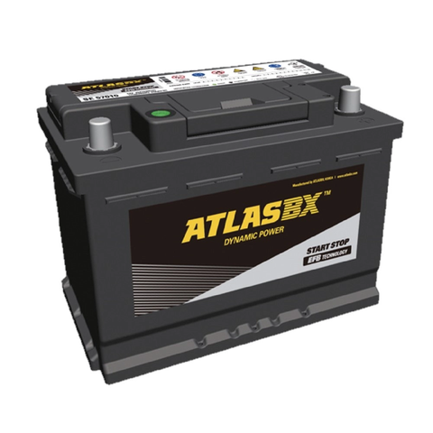 Ắc quy Atlas 12V 55AH DIN 55559 cọc L