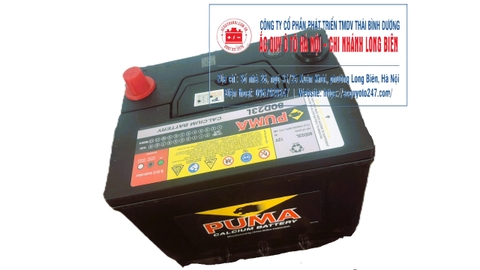 Ắc quy Puma 80D23L(65AH;540CCA)