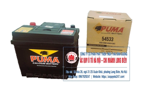 Ắc quy Puma DIN54533(45AH;420CCA)