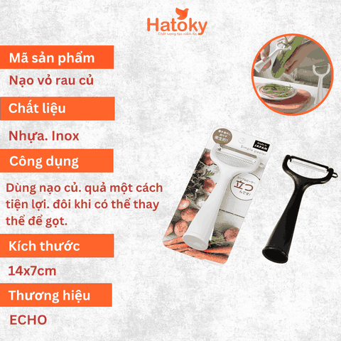 Nạo Rau Củ ECHO Nhật Bản - Công Cụ Bếp Siêu Tiện Lợi