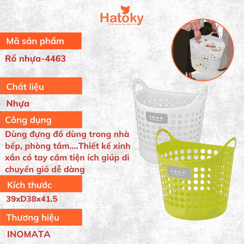 Rổ nhựa-4463