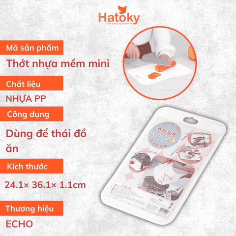 Thớt nhựa mềm mini ECHO
